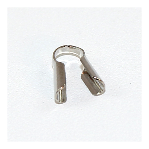 Necklet Ending - Glue on - Antique Silver