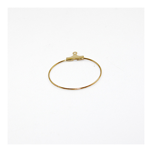 25mm Hoop - Gold