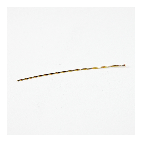 51mm Head Pin - Thin - Gold