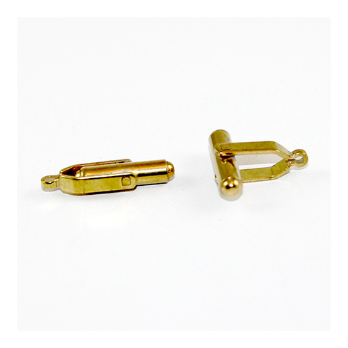 Cuff Link Base - Brass