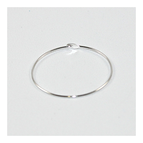 25mm Wine Glass Hoop - Silver