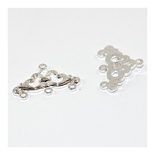 3:1 Fancy Connector - Silver