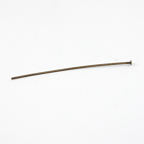 51mm x 0.7mm Head Pin - Antique Bronze