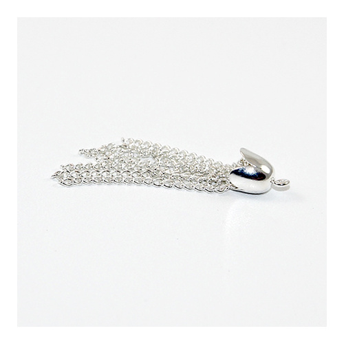 Chain Tassel - Silver