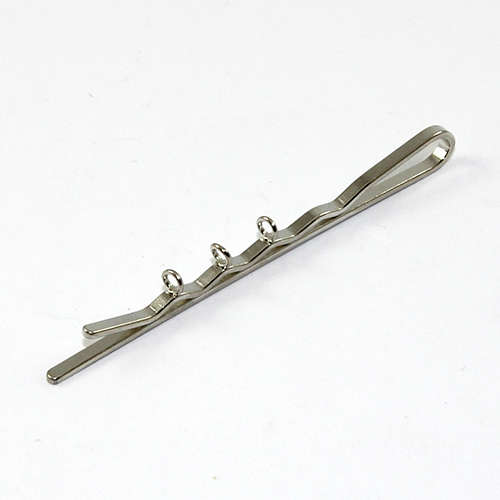 3 Loop Bobby Pin - Antique Silver