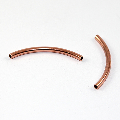3mm x 40mm Tube - Rose Gold