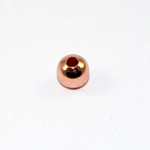 8mm Metal Ball - Pink Copper