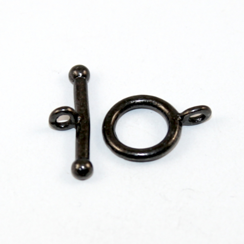 14mm Toggle Clasp Set - Gunmetal