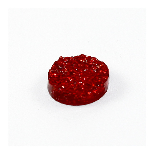 12mm "Druzy" Resin Cabochon - Red