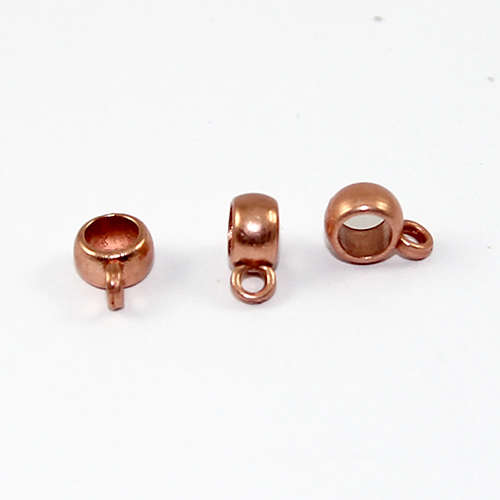 6mm Plain Hanger - Rose Gold
