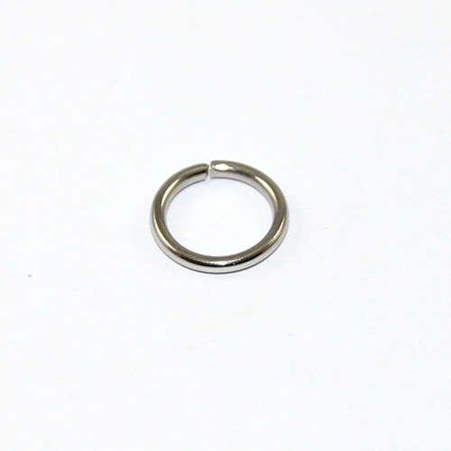 8mm Stainless Steel Jump Rings - Stainless Steel