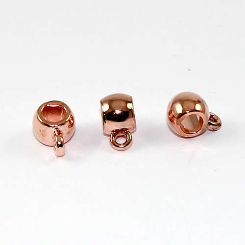 7mm Plain Hanger - Rose Gold