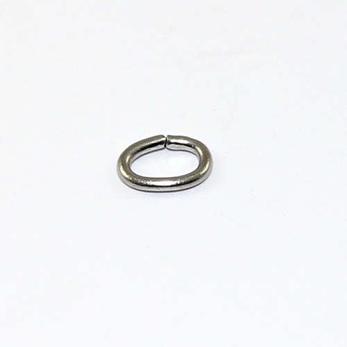 7mm x 5mm Oval Jump Ring - Stainless Steel