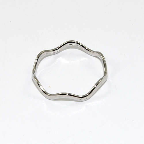 19mm Circle Ring - Antique Silver