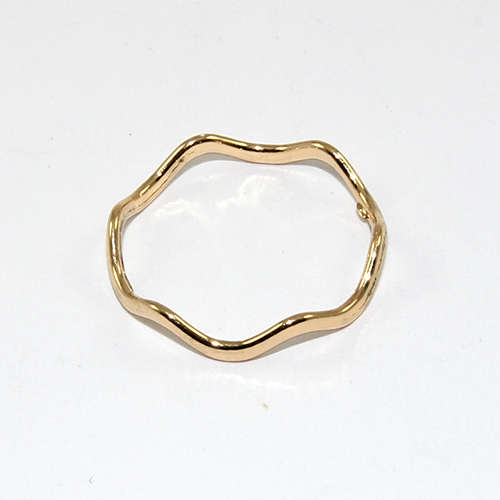19mm Circle Ring - Gold