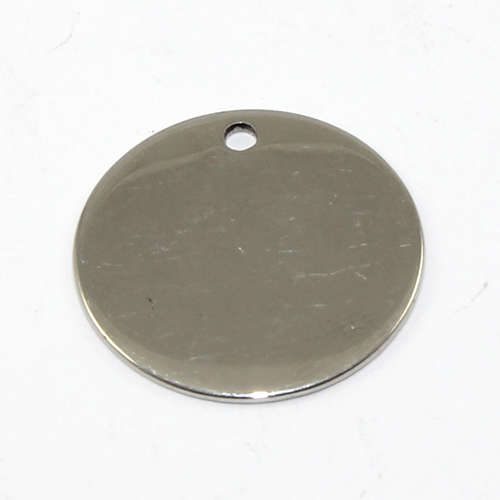 20mm Blank Stamping Tag - 304 Stainless Steel