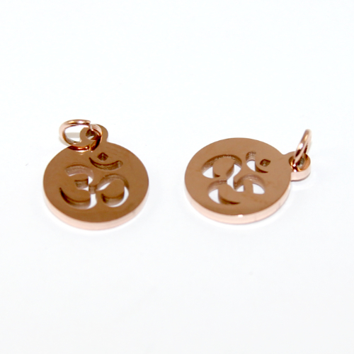 Kit pendientes superduo rose gold