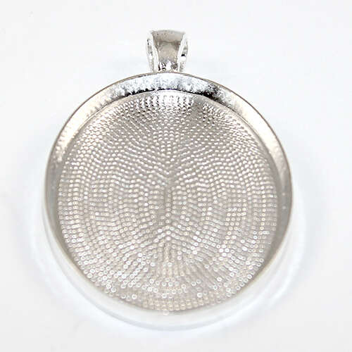 30mm x 40mm Oval Cabochon Setting - Silver