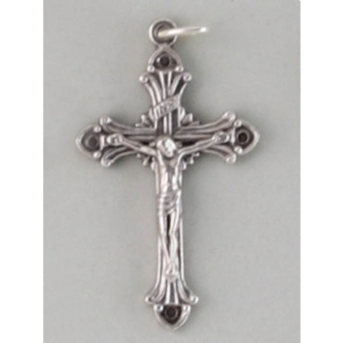 Crosses & Crucifixes - Crucifix 30mm - Silver Oxide
