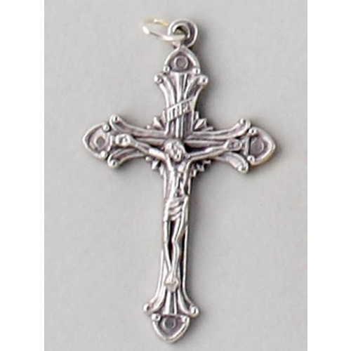 Crosses & Crucifixes - Crucifix 40mm - Silver Oxide
