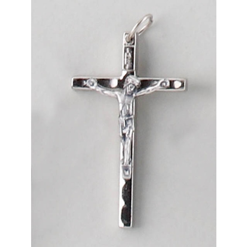 Crosses & Crucifixes - Crucifix 42mm - Silver Oxide
