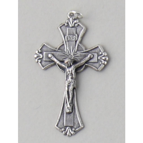Crosses & Crucifixes - Crucifix 45mm - Silver Oxide