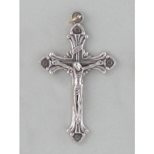 Crosses & Crucifixes - Crucifix 50mm - Silver Oxide