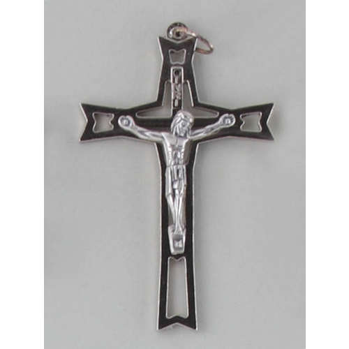 Crosses & Crucifixes - Crucifix 65mm - Silver Oxide
