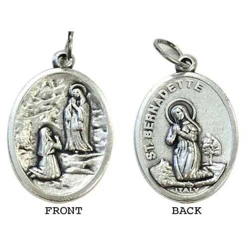 Holy Medal - Our Lady of Lourdes - St Bernadette
