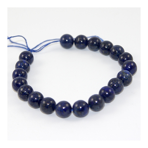 10mm Lapis Lazuli Bead Strand - Blue