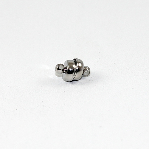 7mm Oval Magnet - Platinum