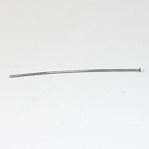 50mm x 0.8mm Head pin with a 1.2mm head - Stainless Steel