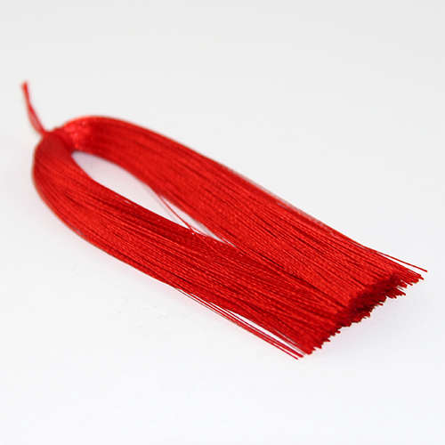 85mm Nylon Tassel - Red