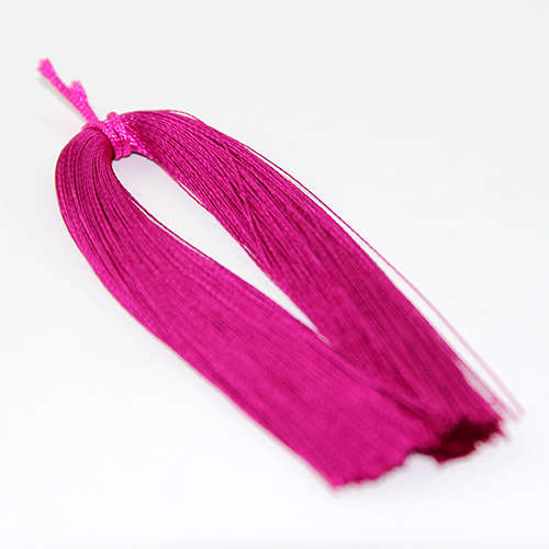 85mm Nylon Tassel - Fuchsia