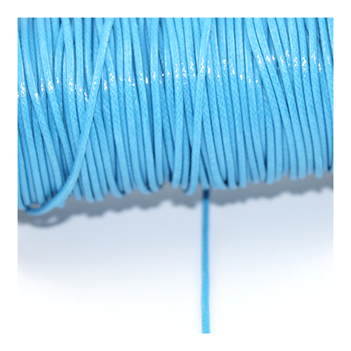 1.5mm Sky Blue Waxed Cotton