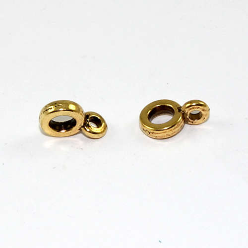 6.5mm x 2mm Hanger - Antique Gold