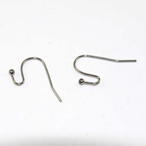 Small Pendant Ear Wires - Stainless Steel - Pair
