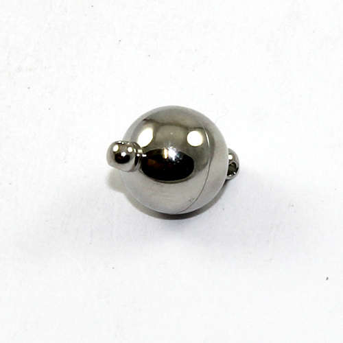 10mm Plain Round Single Strand Magnet - Stainless Steel