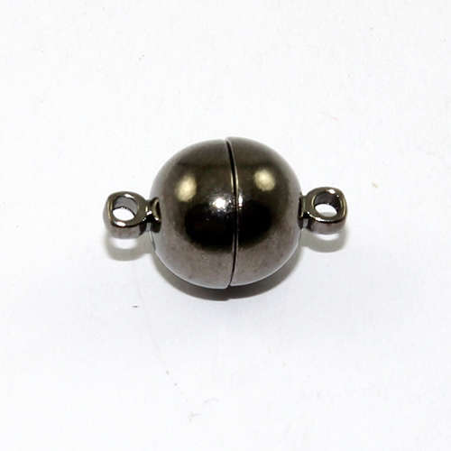 10mm Plain Round Single Strand Magnet - Gunmetal