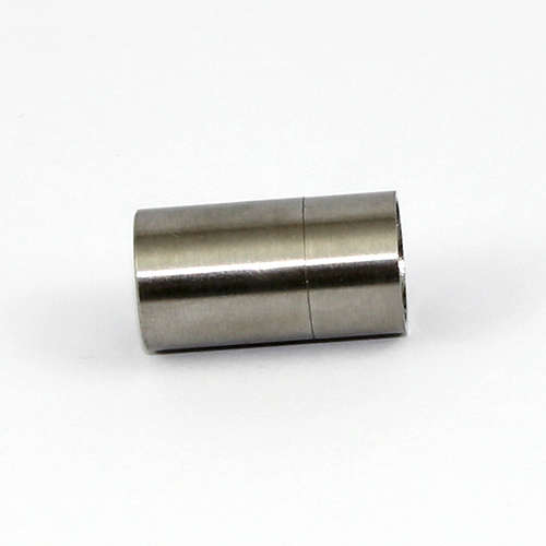9mm Glue in Barrel Single Strand Magnet - Matte Stainless Steel