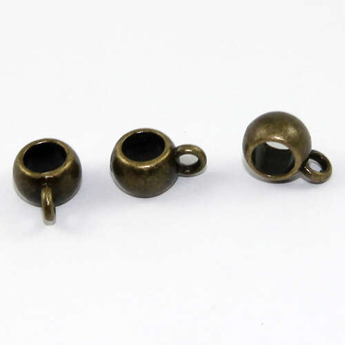 5mm x 8mm Hanger - Antique Bronze