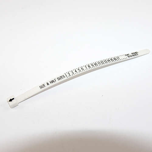 Ring Sizer - US Sizes - White
