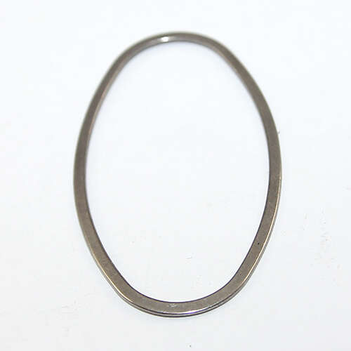 53mm x 30mm Oval Linking Ring - Stainless Steel