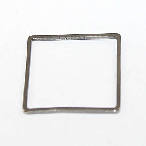 20mm Square Linking Ring - Stainless Steel