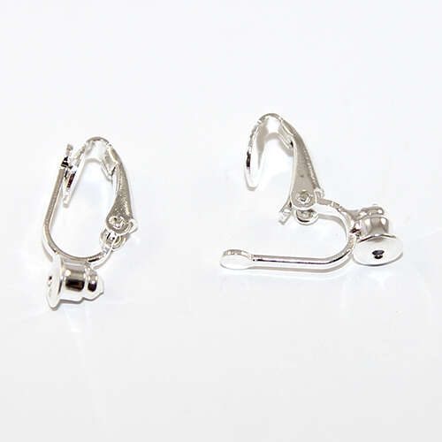 Clip on Earring Converter - Silver