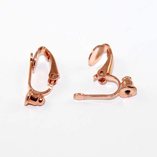 Clip on Earring Converter - Rose Gold