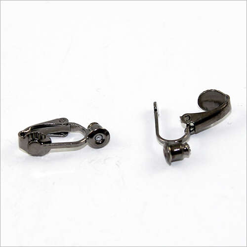 Clip on Earring Converter - Gunmetal