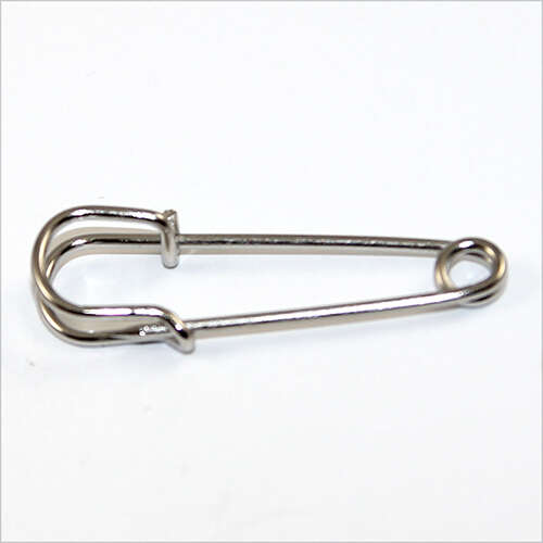 40mm x 14mm Safety / Kilt Pin - Platinum