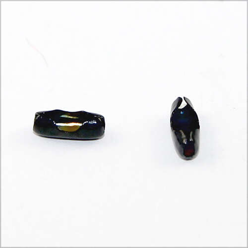 2mm 304 Stainless Steel Ball Chain Connector - Black