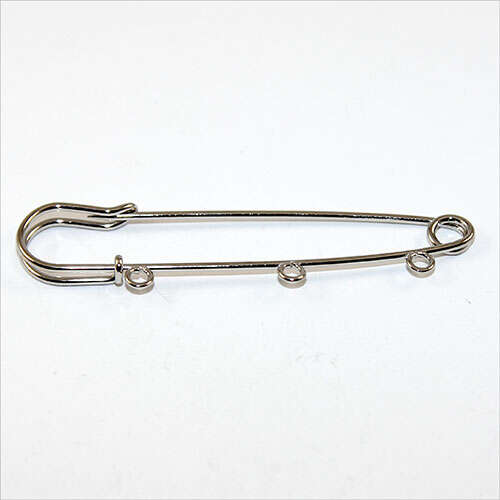 3 Loop Kilt Pin - Platinum